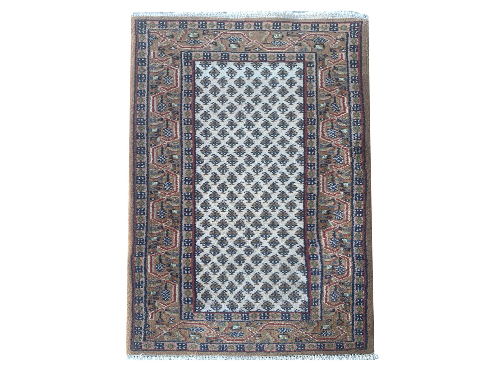 3X5 Estate Persian Saraband Rug, Circa 1990 (1 of 3)