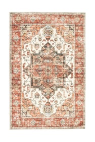 6X9 Serapi Premium 1/4" Pile Ultra Soft Rug with Non-Slip & Padded Backing