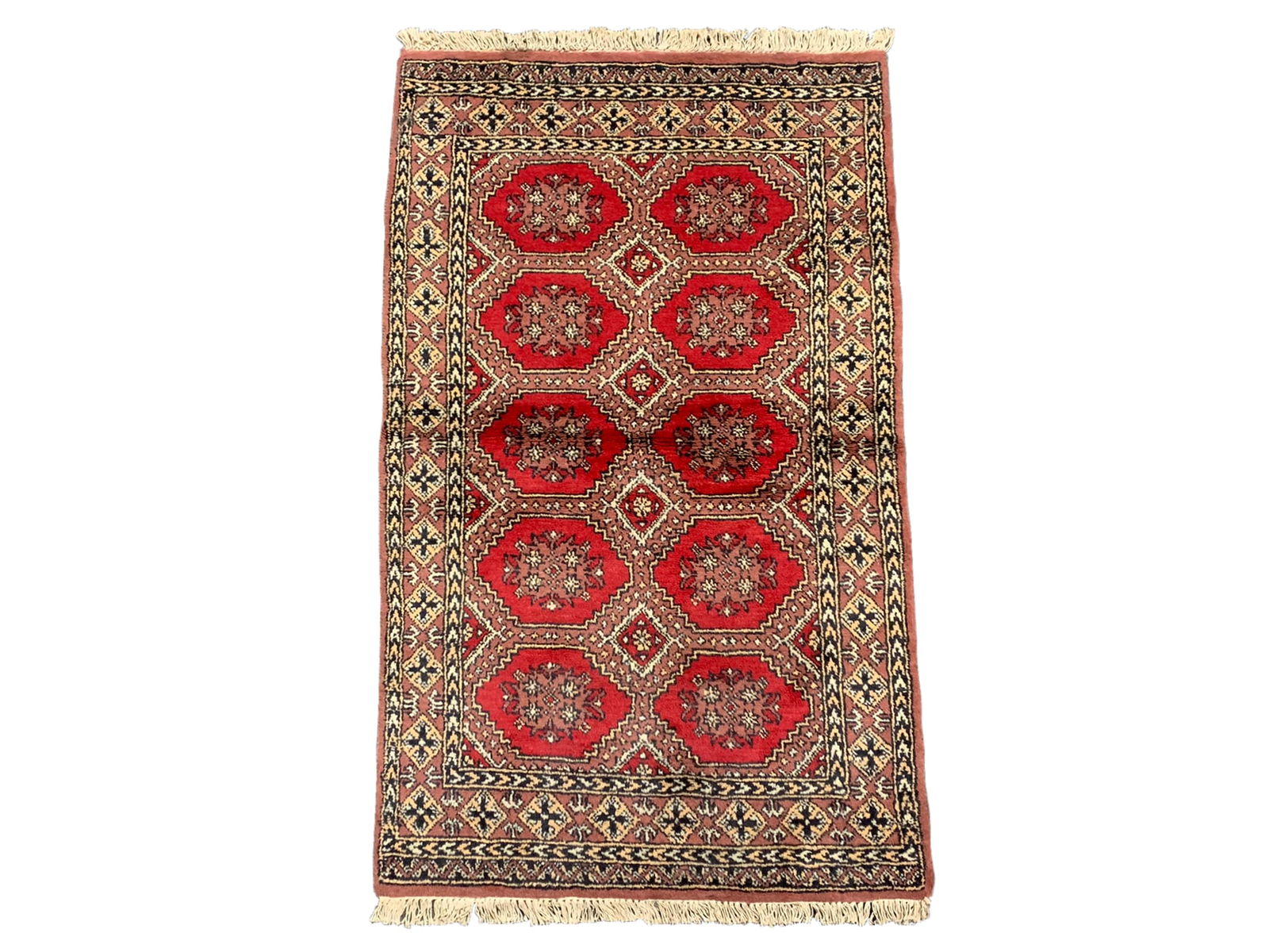 3X5 Estate Pak Bukhara, Circa 1980
