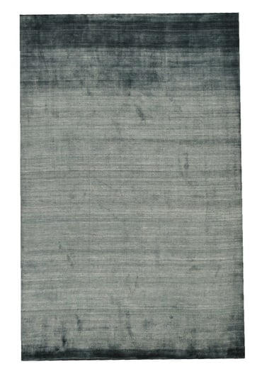 6X9 Green Silk Modern Handmade Area Rug (1 of 5)