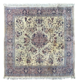8X8 Estate Tabriz Rug, Circa 2000