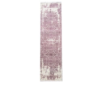 3X10 Modern Fine Wool & Silk Broken Design Runner