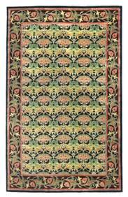 12X18 William Morris Hand-Knotted Wool Area Rug