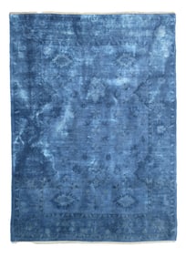 8X11 Oushak OverDye Hand-Knotted Wool Carpet