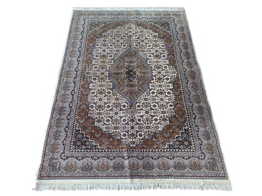 6X9 Estate Bidjar Hand-Knotted Rug, Circa 1980