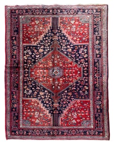 5X8 Estate Persian Malayer Rug, Circa 1970