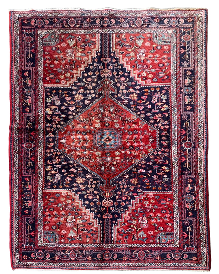 5X8 Estate Persian Malayer Rug, Circa 1970 (1 of 6)