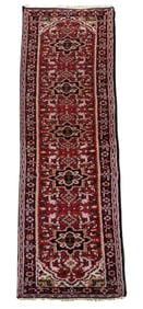 3X12 Heriz Serapi Hand-Knotted Runner