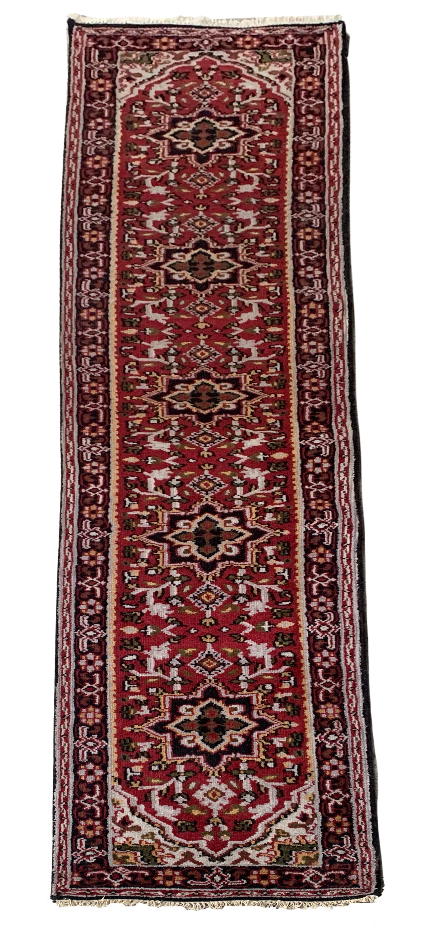3X12 Heriz Serapi Hand-Knotted Runner (1 of 6)