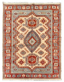 5X8 Caucasus Kazak Rug