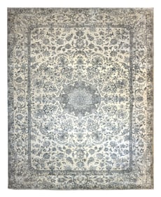 8X10 Naein Ivory Handmade Wool Area Rug