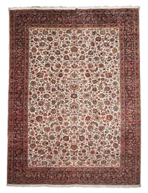 11X16 Persian Tabriz Wool & Silk Fine Area Rug