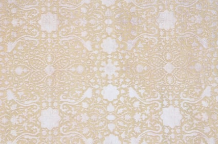 12X18 Fine Modern Persian High-Low Wool & Silk Area Rug