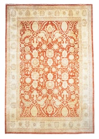 13X17 Oversize Pak Chobi Peshawar Rug Hand-Knotted Wool