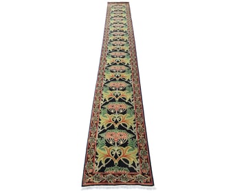 3X22 William Morris Inspired Runner (2'6" x 22')