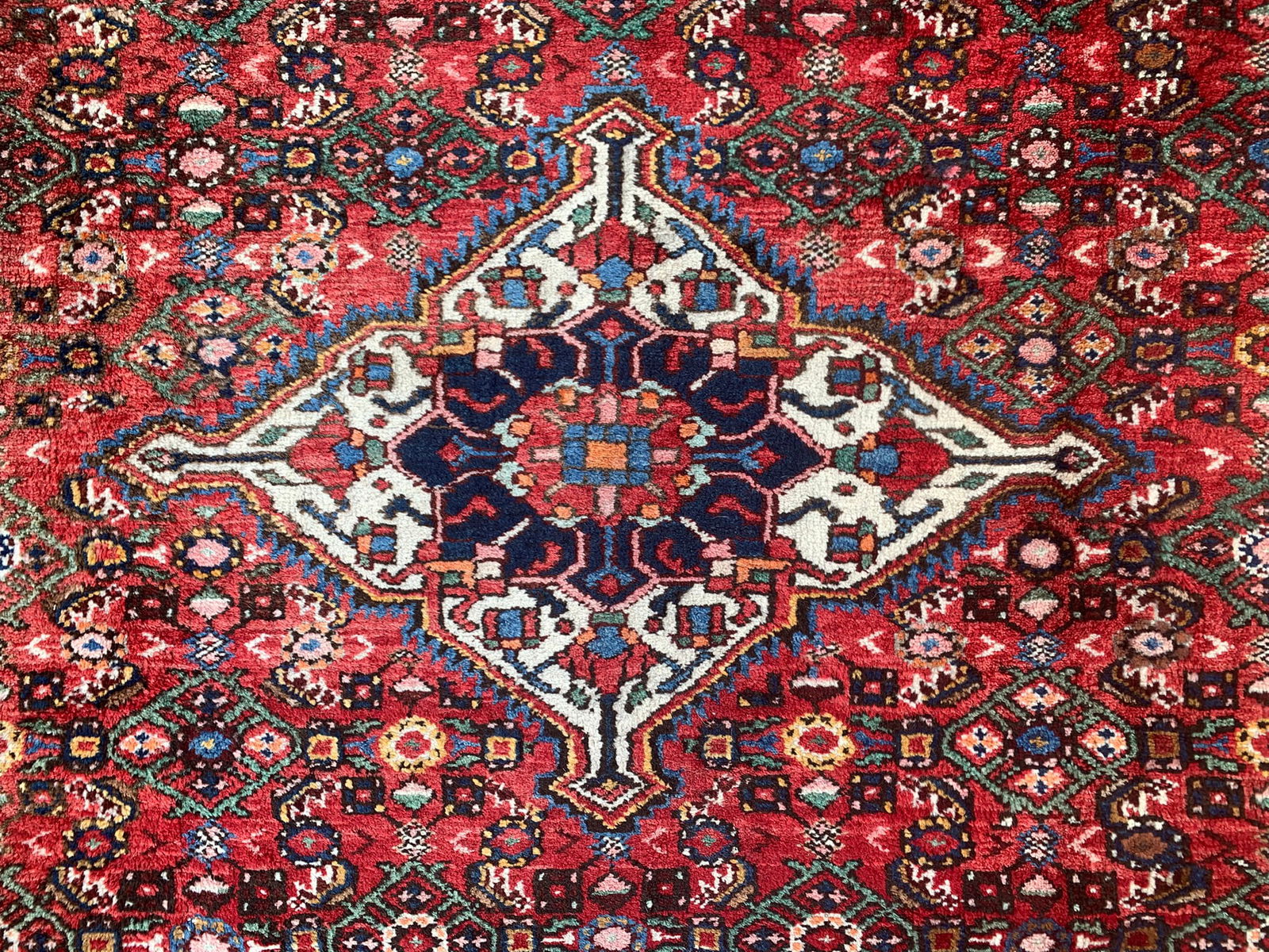 7X10 Estate Persian Malayer Hand-Knotted Wool Rug, Circa 1940 (1 of 4)