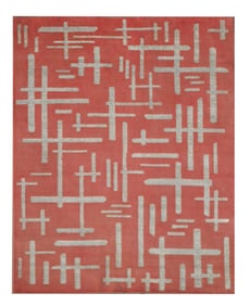 6X9 Modern Geometric Area Rug