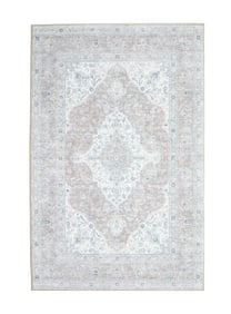 3X5 Tabriz Premium 1/4" Pile Ultra Soft Rug with Non-Slip & Padded Backing