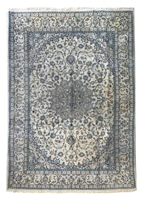 8X12 Estate Persian Naein Rug, Circa 1990