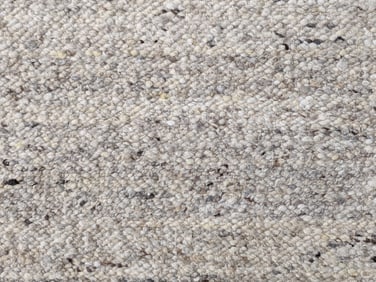 8X10 Gray Handwoven Natural Raw Wool Area Rug