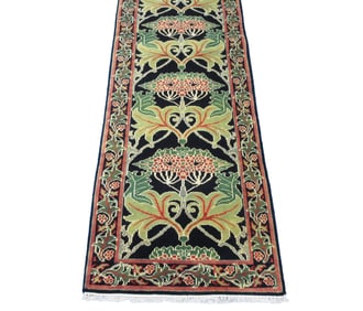 3X8 William Morris Inspired Runner (2'6" x 8')