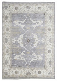 10X14 Oushak Hand-Knotted Wool Area Rug