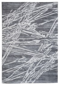 9X12 Modern Handmade Silk Area Rug
