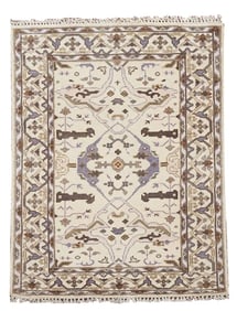 4X6 Oushak Vegetable Dyed Rug