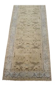 6X18 Oushak Hand-Knotted Gallery Runner