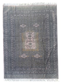 4X6 Vintage Estate Pak Bukhara, Circa 1980