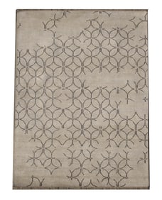 6X8 Modern Broken Design Area Rug