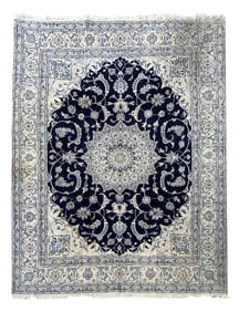 8X11 Estate Persian Naein, Circa 1990
