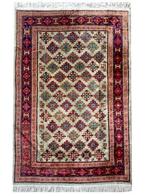5X8 Vintage Persian Sarab Rug