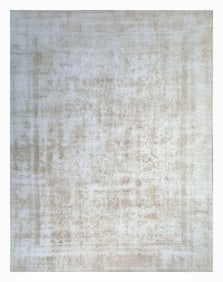 9X12 Vintage Distressed Persian Tabriz Rug