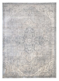 5X8 Handmade Heriz Wool Rug (5'3" x 7'6")