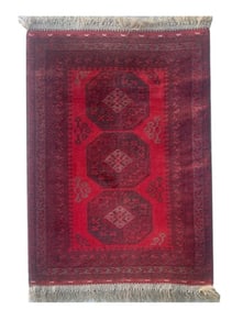 3X4 Estate Afghan Khal Mohamadi Rug, Circa