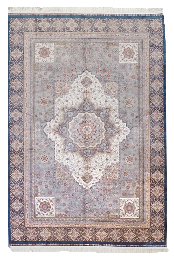 7X10 Hereke Tufted Silk Area Rug (1000 KPSI) (1 of 6)