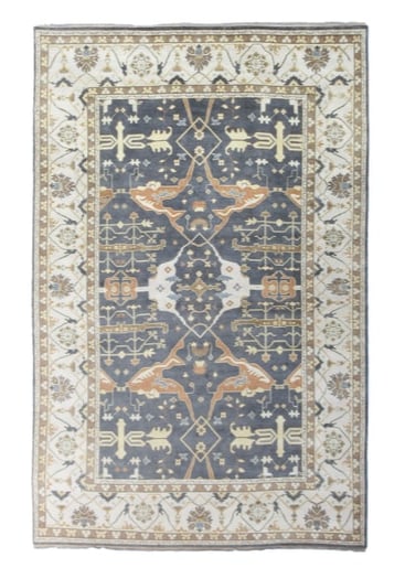 12X18 Dark-Gary Oushak (1 of 8)