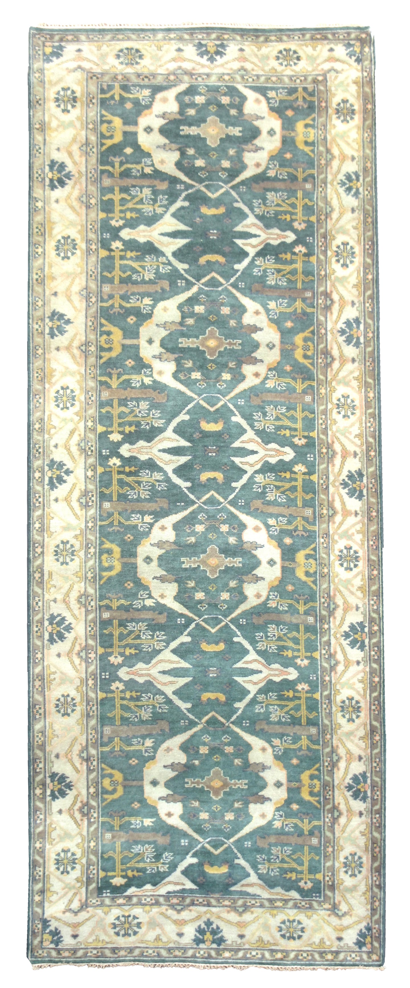 6X18 Green Oushak Gallery Runner (1 of 7)