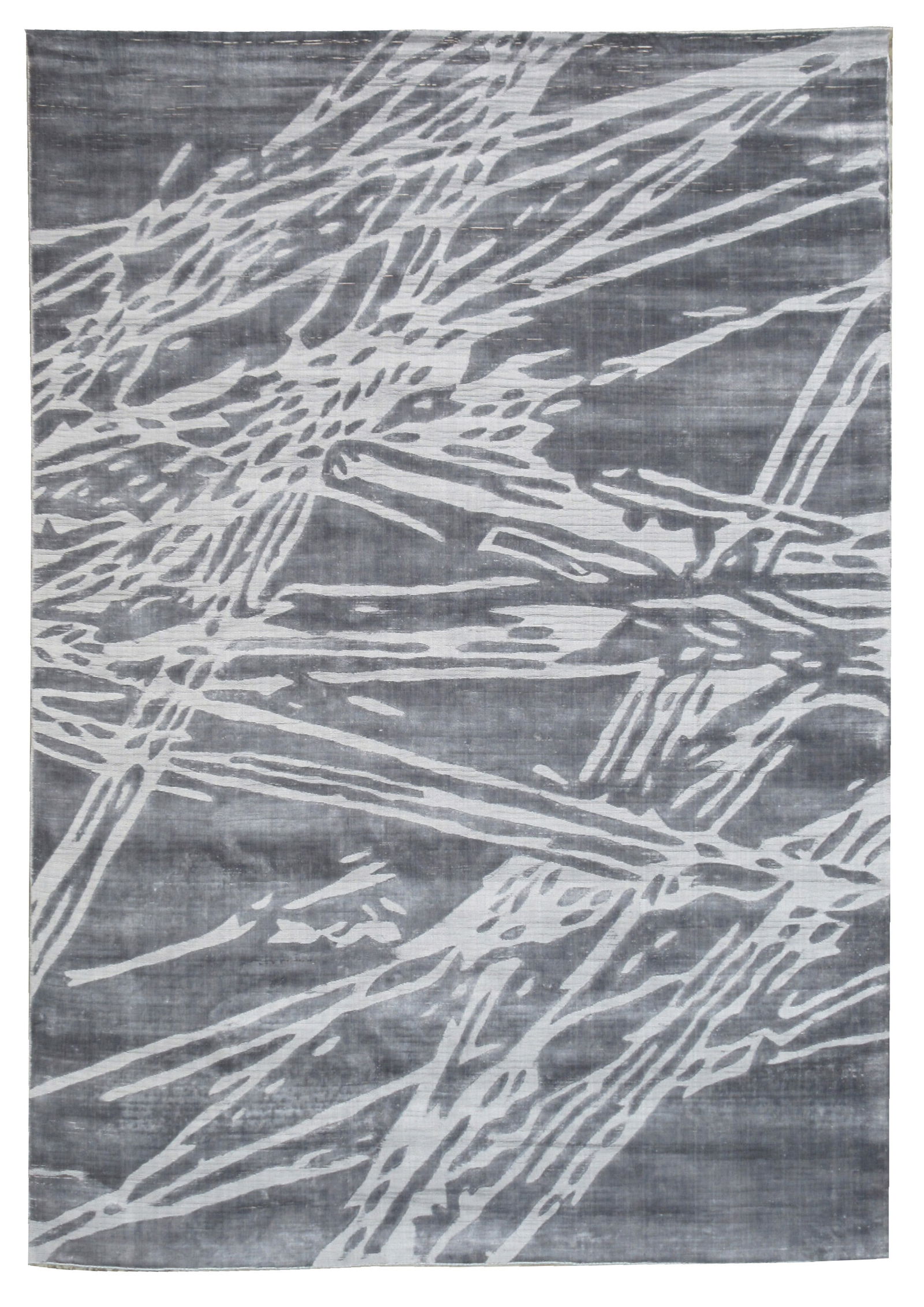 9X12 Modern Handmade Silk Area Rug (1 of 6)