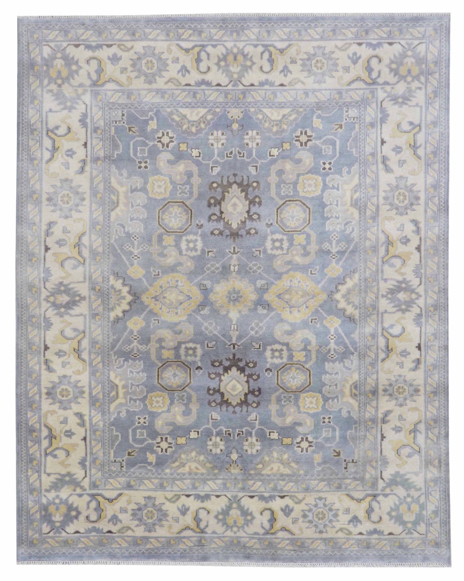 8X10 Hand-Knotted Oushak Area Rug (1 of 4)