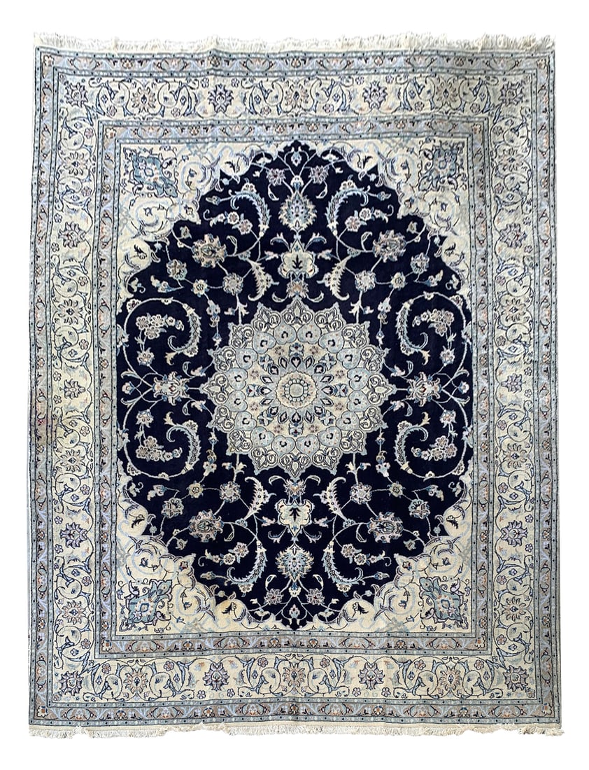 8X11 Estate Persian Naein, Circa 1990 (1 of 6)