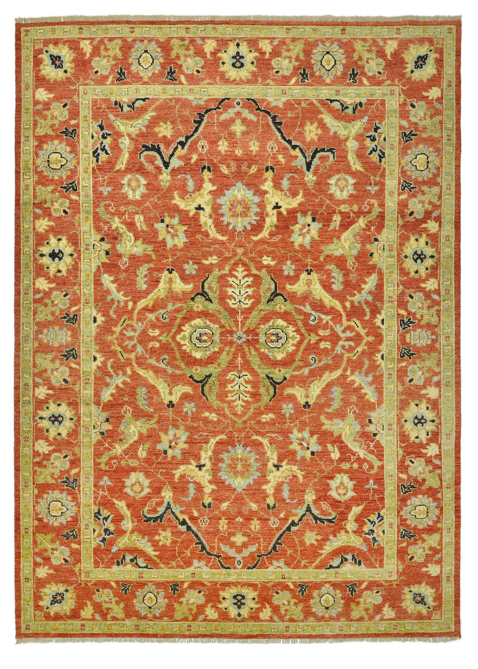 12X15 Heriz Hand-Knotted Wool Area Rug (1 of 6)