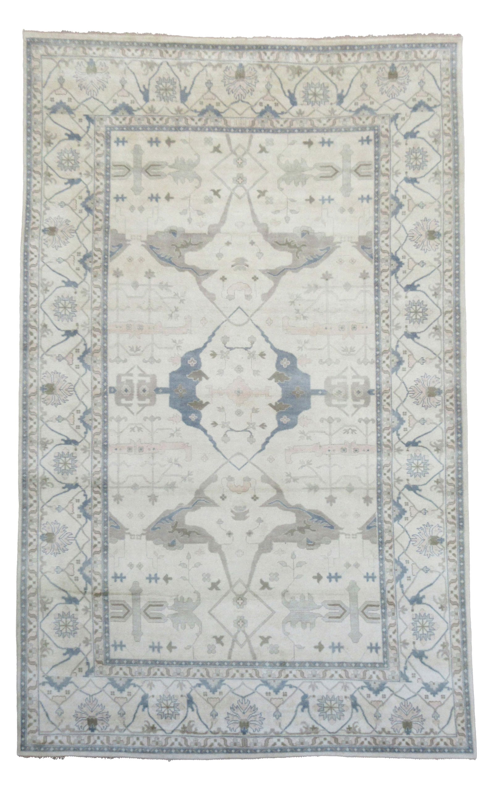 12X20 Ivory Oushak Area Rug (1 of 8)