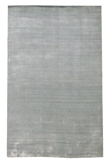 6X9 Light-Green Silk Modern Handmade Area Rug: Handmade silk pile on a cotton foundation. Approximate Dimensions: 5'9" x 8'9" Origin: India Field Color: Light-Green SKU: 80.182/183-03.24.21-6X9-35-AK171-EAM