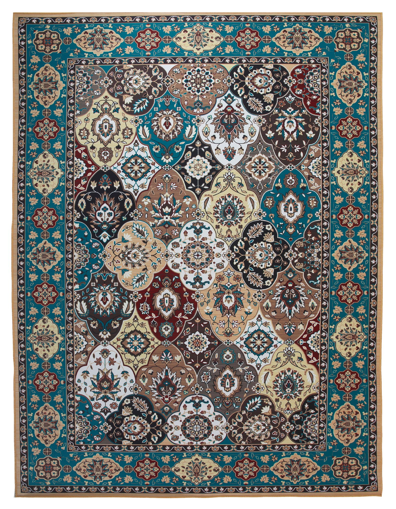 8X10 Machine Washable Area Rug Carpet (1 of 4)