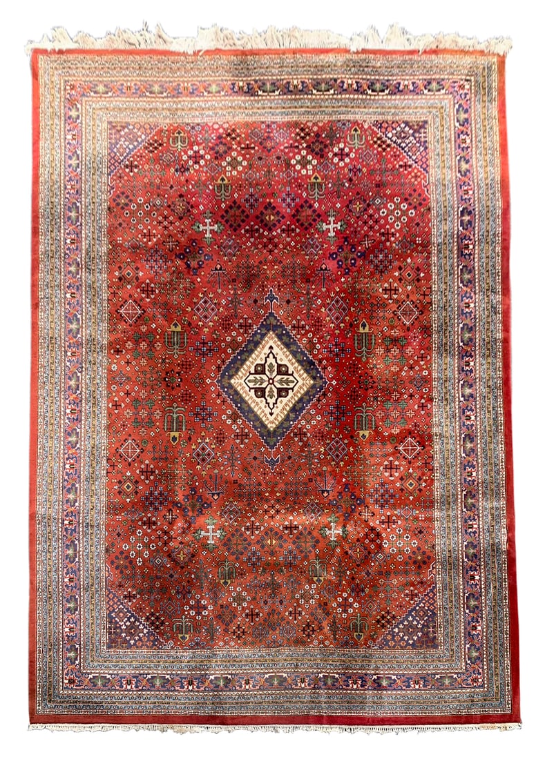 8X12 Estate Joshaghan Rug, Circa 1970 (1 of 6)