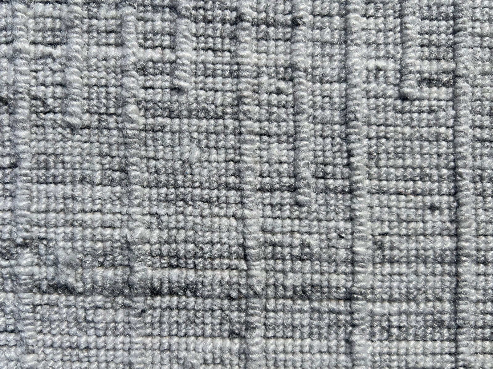 8X10 High-Low Flatweave Handmade Area Rug: Handmade Flatweave Dimensions: 8X10 New Origin: India Field Color: Silver, Charcoal-Black SKU: 110.03-02.14.25-8X10-AR032-K