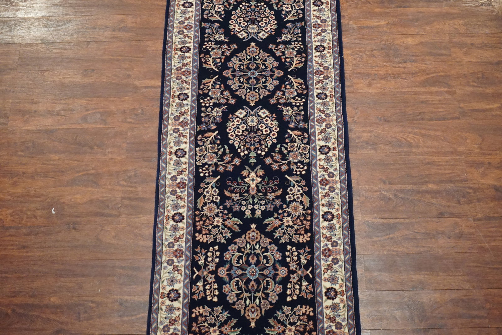 3X13 Fine Tabriz Runner, circa 2000 - 2