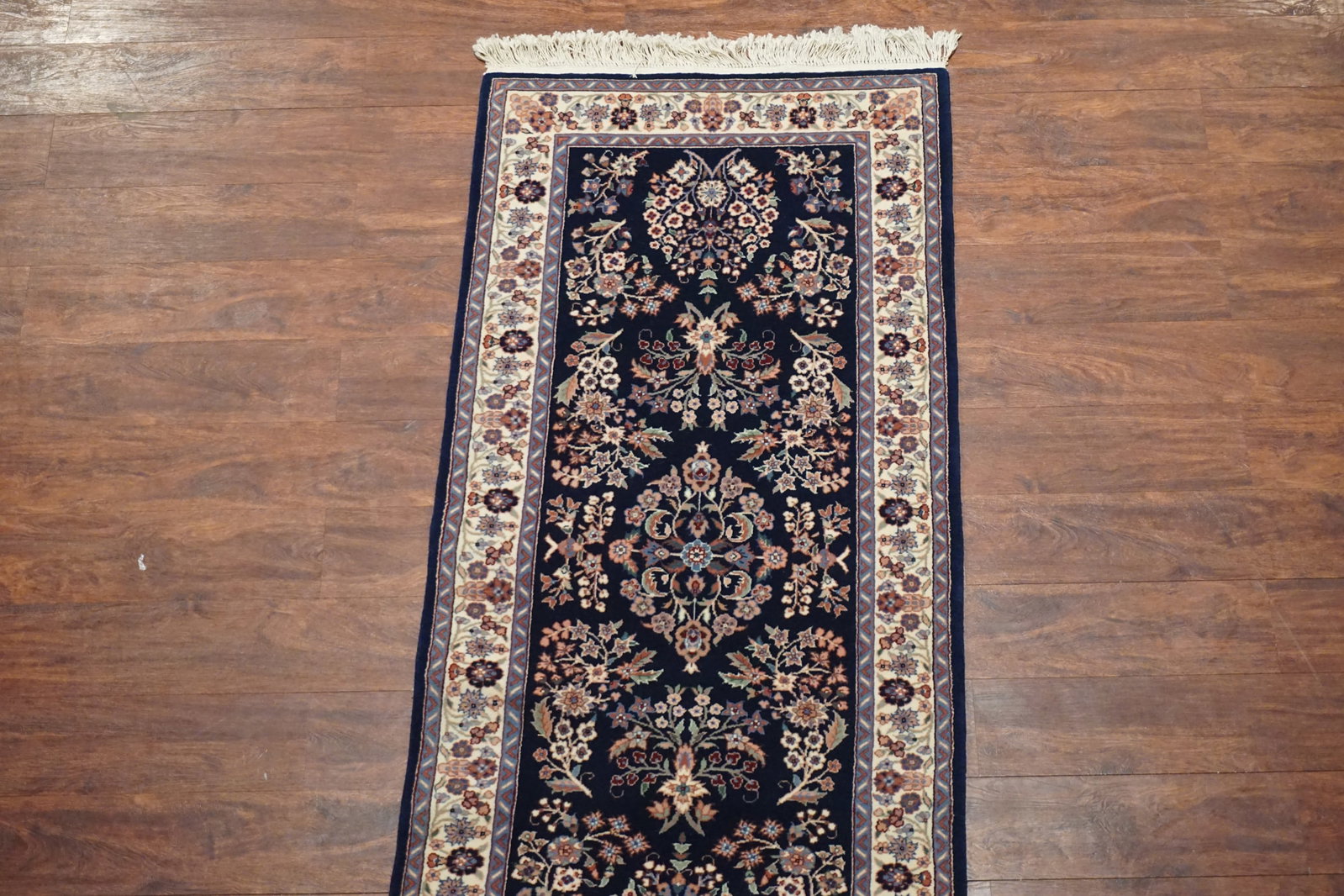 3X13 Fine Tabriz Runner, circa 2000 - 3